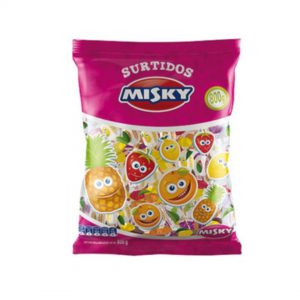 Caramelos Masticables Misky Surtidos X 800G