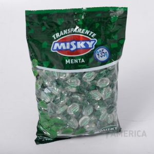 Caramelos Misky Transparente Menta X 810Gr