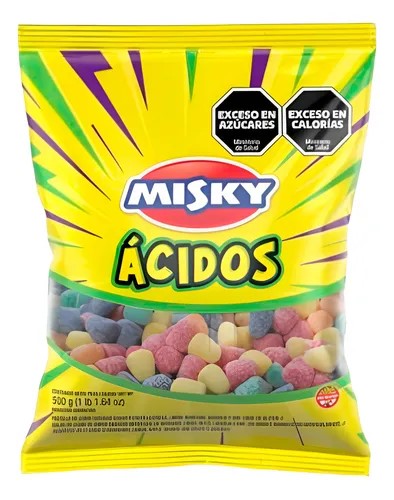 Gomitas Misky Fantasia Acidas X 500Gr