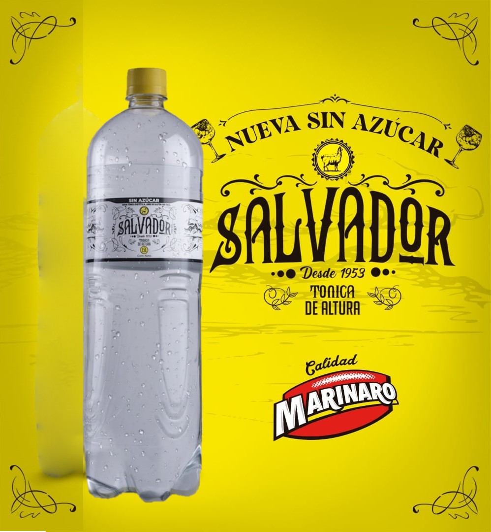Salvador Tonica Sin Azucar x 1,5Litros