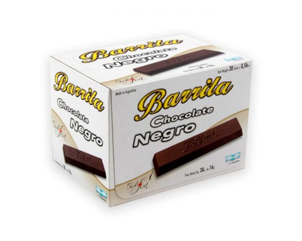 Barrita Chocolate Negro Display 30 x 18gr