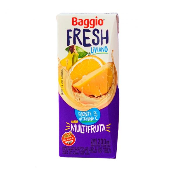 Jugos Fresh Baggio Multifruta X 200cc