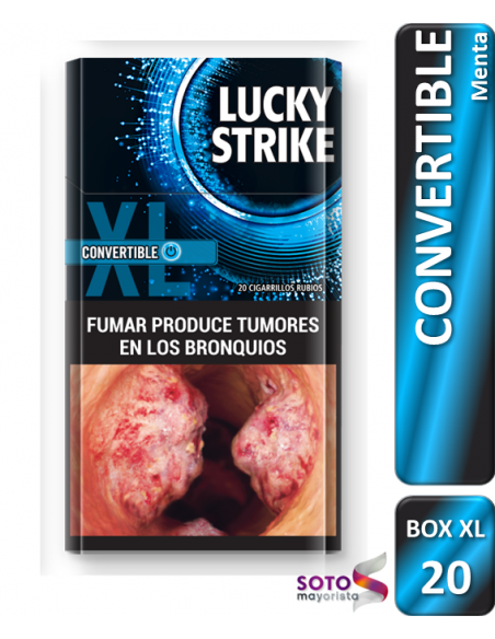 LUCKY STRIKE CONVERTIBLE BOX 20